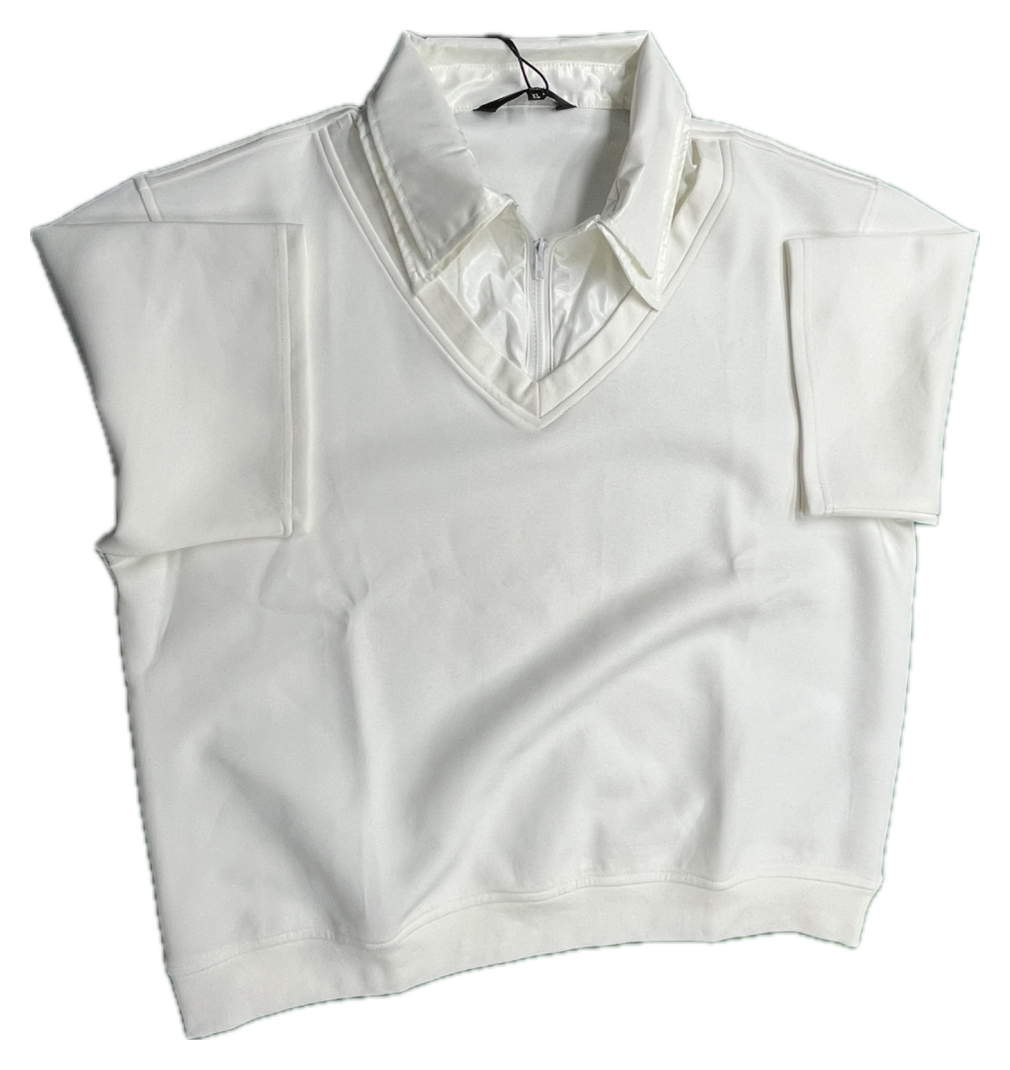 Argue Culture Cropped Collar Shirt