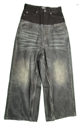Balenciaga Cut Up Jeans