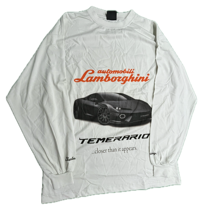 Balenciaga Lamborghini Longsleeve Shirt