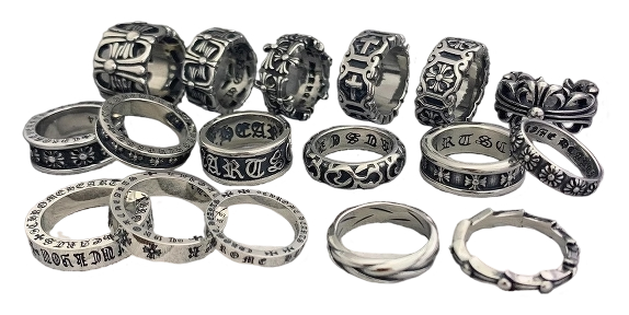 Budget Chrome Hearts Rings