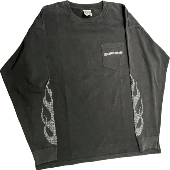Chrome Hearts Flame Long Sleeve