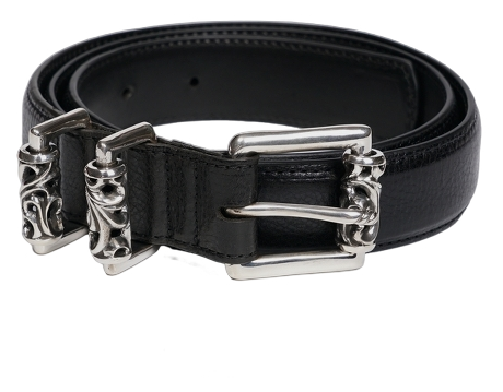 David925 Real Sterling SIlver Chrome Hearts Roller Belt