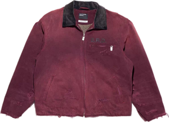 ERD Burgundy Workwear Jacket
