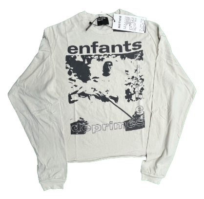 ERD Grafitti Print Long Sleeve Tee