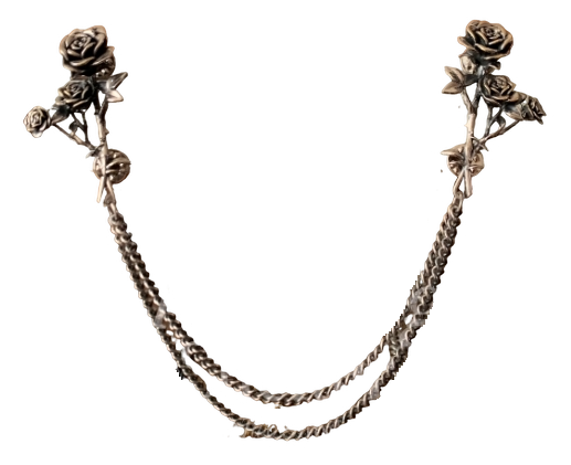 ERD Rose Necklace with Brooch