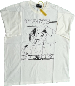 ERD Shaving White Tee