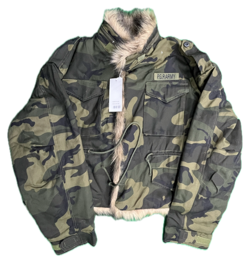 Grailz Camo Fur Parka