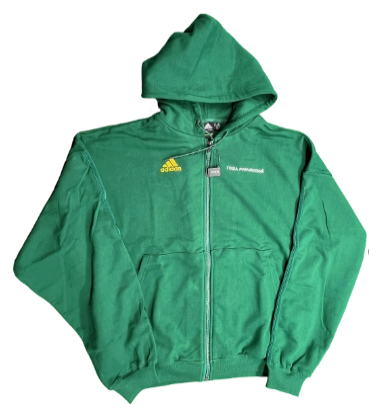 KJMade Adidas x GOSHA Green Zipup Sweatshirt