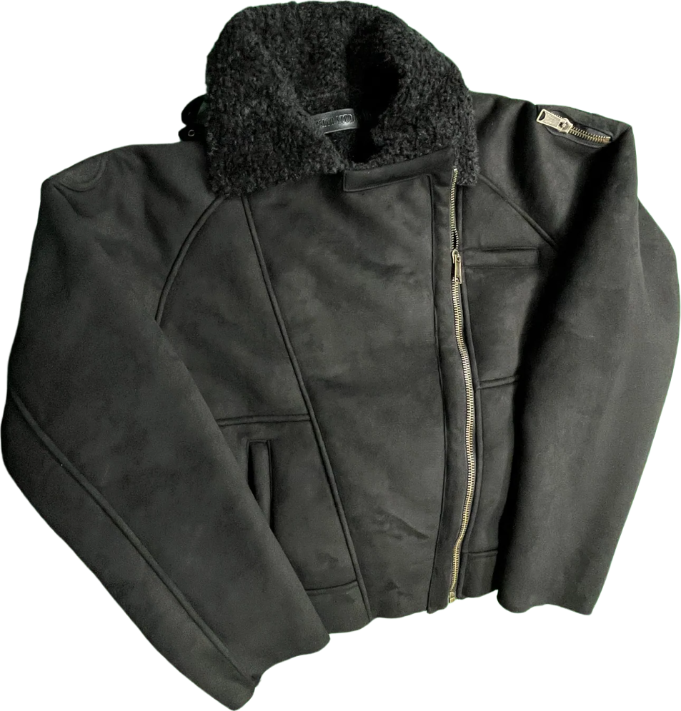 NFS Black Shearling Jacket