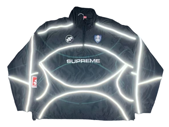 Supreme Reflective Tracksuit (Black/White colourways)
