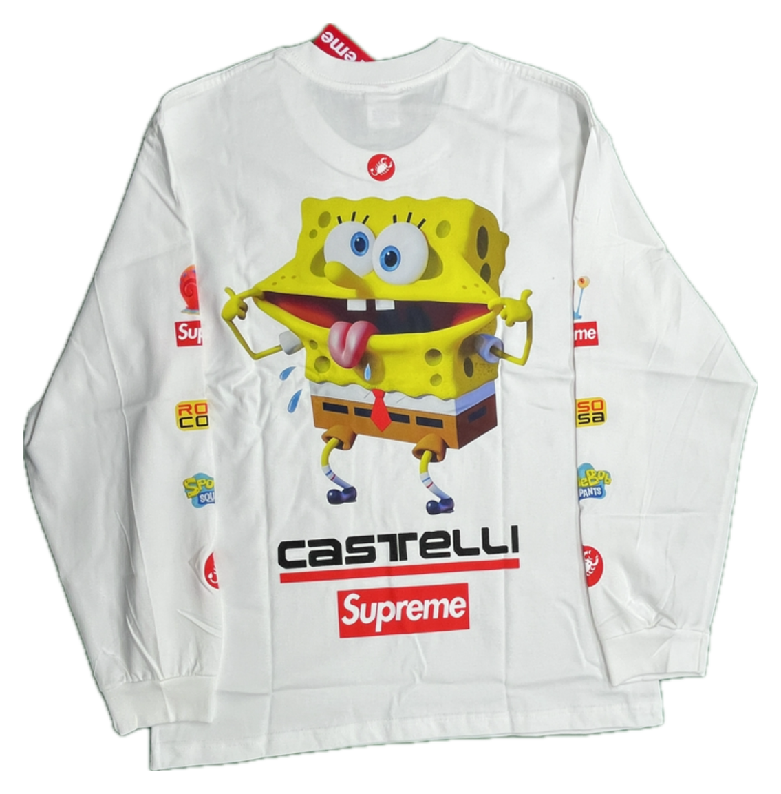 Supreme x Spongebob x Castrelli Longsleeve
