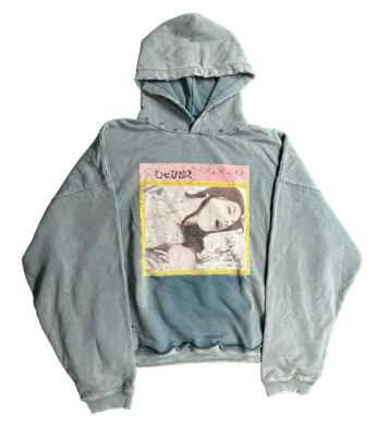 Vintage Sleeping Girl Hoodie